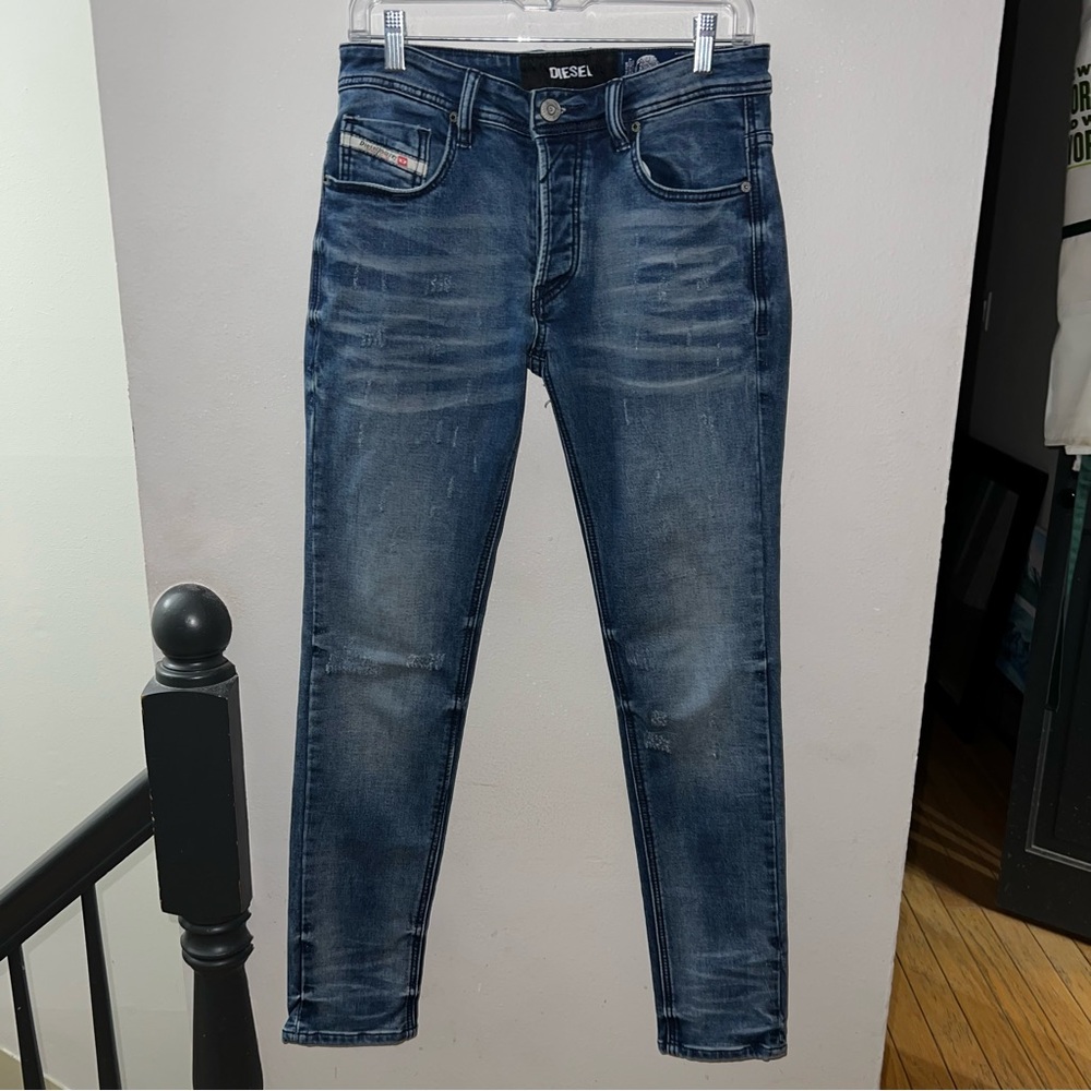 Diesel Men's Skinny Jeans - Dark Blue